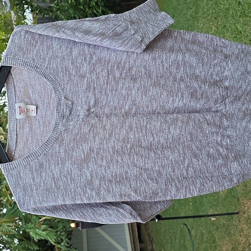 Loose tan blouse